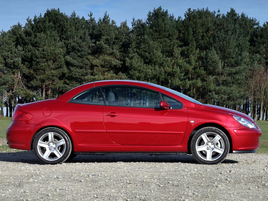  Peugeot 307 CC 2003 года  (UK) (фото 4 из 12)